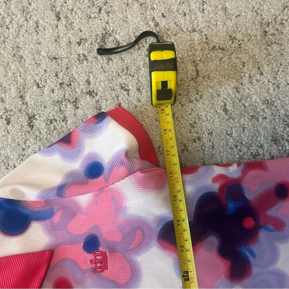 Juicy Couture NWOT cute dress size M floral, almost 70’s feel! Larger fun collar - Picture 8 of 9